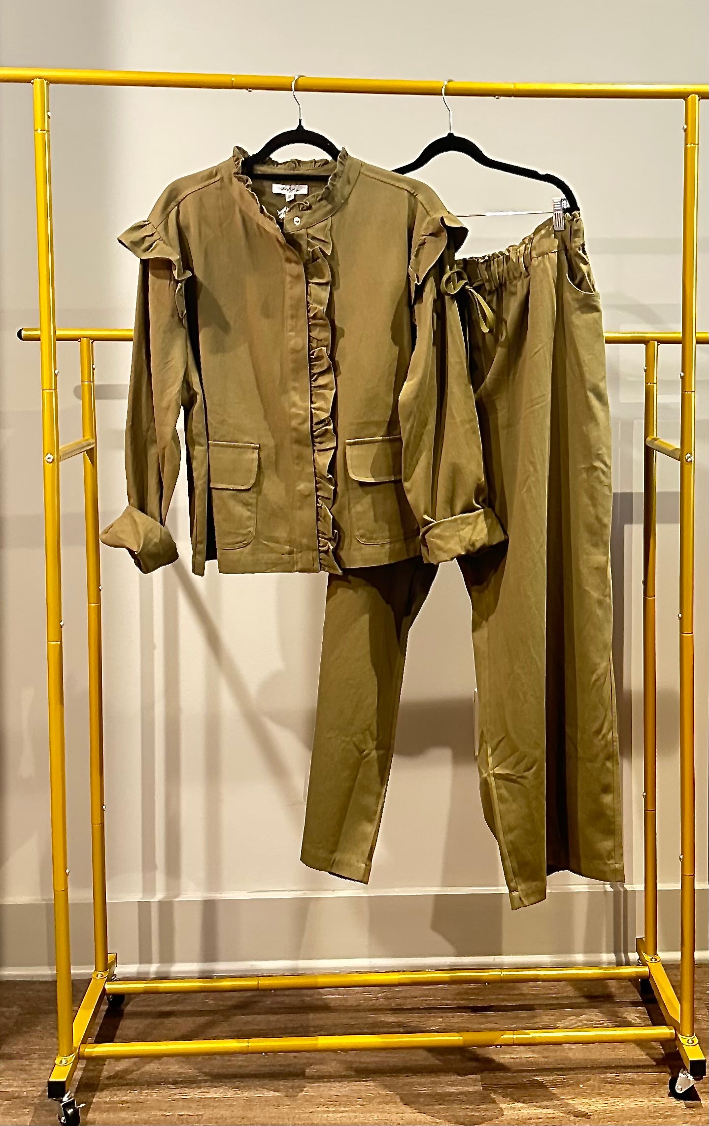 Olive Oil | Drawstring Pant - Plus