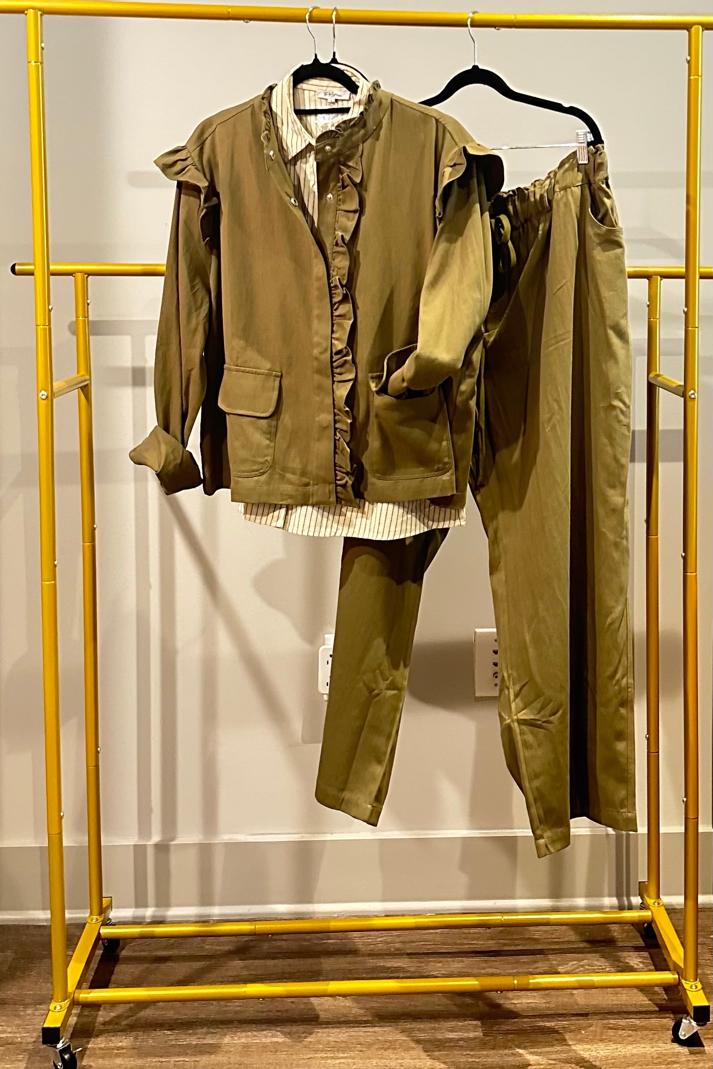 Olive Oil | Drawstring Pant - Plus