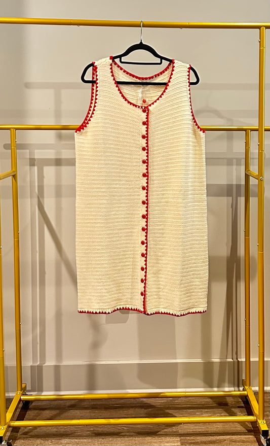 Red, White, & Dance | Knit Dress - Plus